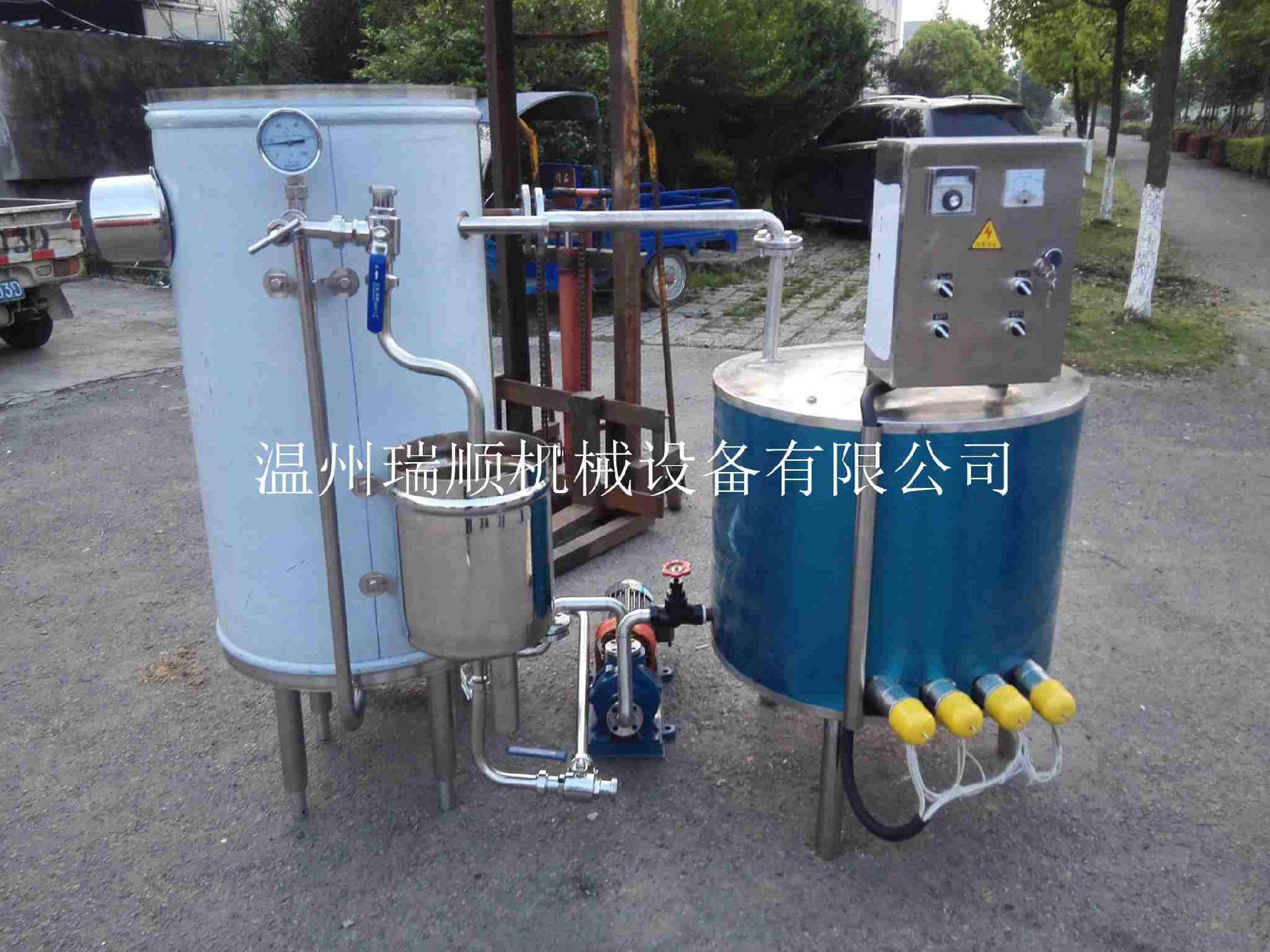 電加熱超高溫瞬時(shí)滅菌機